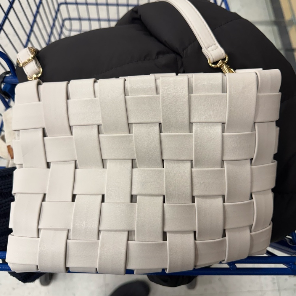 Anthropologie Lindy Woven Clutch/Crossbody Bag - Picture 4 of 4